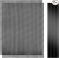 400x300mm DIY PC Case Dust Mesh Filter, 2Pack PVC Dustproof Mesh Filter Cover with Magnetic Strip for Computer PC Case