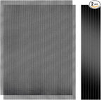 400x300mm DIY PC Case Dust Mesh Filter, 2Pack PVC Dustproof Mesh Filter Cover with Magnetic Strip for Computer PC Case