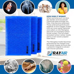 RAYAIR SUPPLY 20x20 Replacement Filter Pads Compatible with Dynamic Air Filter (3 Pack) (20x20)