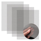 4 Pack 12x16 Inch Wire Mesh, 20 Mesh Stainless Steel Mesh, Never Rust Sturdy Metal Mesh Screen for DIY Projects, Vent, Cage, Garden, Window Screen, Filter Mesh