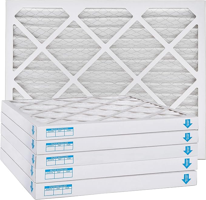 Aerostar 14x14x2 MERV 13, Pleated Air Filter, 14x14x2, Box of 6, Made in the USA