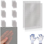 32 Pcs 13x9 (33cmx23cm) 20 Mesh 304 Stainless Steel Wire Mesh Sheet, Rustproof Metal Mesh Sheet Screen for DIY Crafts, Vent Covers, Garden Fencing, Window Protection & Industrial Filters