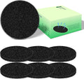 Polyurethane Activated Charcoal Filters -7 Pack 6.7 Inch Round Strong Odor Control Replacements for Kitchen and Countertop Compost Buckets/Bins