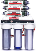 LiquaGen - Heavy Duty & High Capacity 7-Stage Aquarium Reef and Deionization Reverse Osmosis Water Filter Systems RO/DI | 0 PPM - 100 GPD