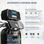 Aquasure Harmony Series 32,000 Grains Whole House Water Softener with High Performance Automatic Digital Metered Control Head | Reduces Hardness & Minerals | Improve Water Quality | for 1-2 bathrooms