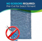 Natural Fiber Hog Hair Furnace Door Filter for Mobile, Manufactured and Modular Homes (19-1/2 x 28)