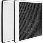 Europa Air Purifier Filter Replacement HEPA Filter Compatible For Afloia Europa Air Purifiers, H13 3-Stage Filtration Activated Carbon Air Clean VOCs Odor, 2-Pack