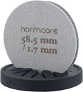 Normcore Puck Screen Stand - Silicone Puck Screen Holder - Compatible with 58.5mm 53.3mm 51mm Reusable Coffee Filters and Espresso Machine Portafilter Basket - Black