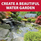 The Pond Guy AllClear Ecosystem Kit – Complete DIY Fishpond with Liner, Pump, UV Filter & Waterfall (1,000-2,000 Gallons) 11' x 11'