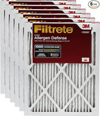 Filtrete AD21-6PK-2E 9821DC-6 1000 Micro Allergen Filter, 18 x 24 x 1 (Pack of 6), 6 Count
