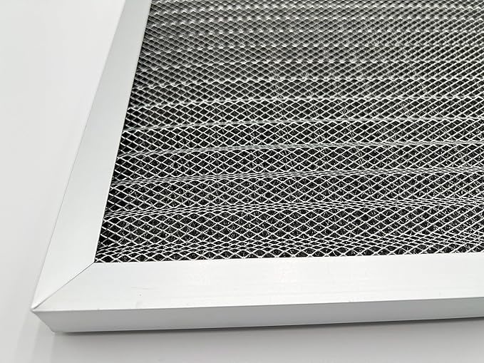 Washable Air Filter(18" x 24" x 1"), Aluminum Electrostatic Air Filter for Furnace and Central Air Conditioner