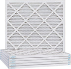 Aerostar 8x8x1 MERV 8, Pleated Air Filter, 8x8x1, Box of 6, Made in the USA