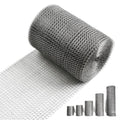5" X 50 ft 304 Stainless Steel Mesh, Wire Mesh for Plants, Hole Fill Fabric Gap Blocker, Double Layer Metal Mesh Roll, Flexible Stretchy for Garden House and DIY (B-5" X 50 ft)