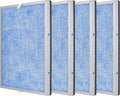 MSA3/MSA3S Filter Replacement, Compatible with Membrane Solutions MSA3 and MSA3S Smart Air Purifier, 【Upgraded】3-in-1 H13 True HEPA Filter, 4 Pack